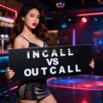 Elegant escort girl in Bangsar hotel room, ready for incall or outcall service